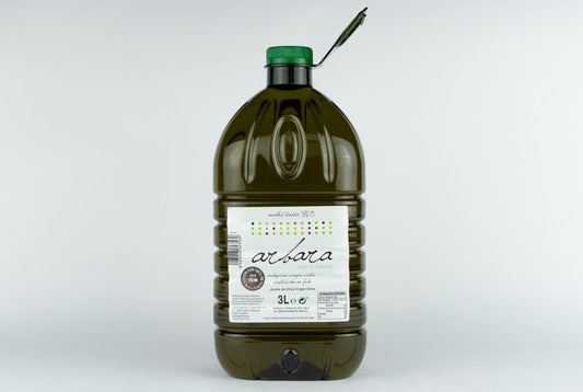 Garrafa de 3L de aceite de oliva virgen extra marca Arbara