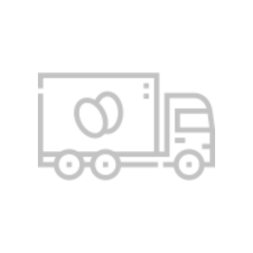 Ícono de camión con aceitunas, representa elaboración cuidada y transporte controlado