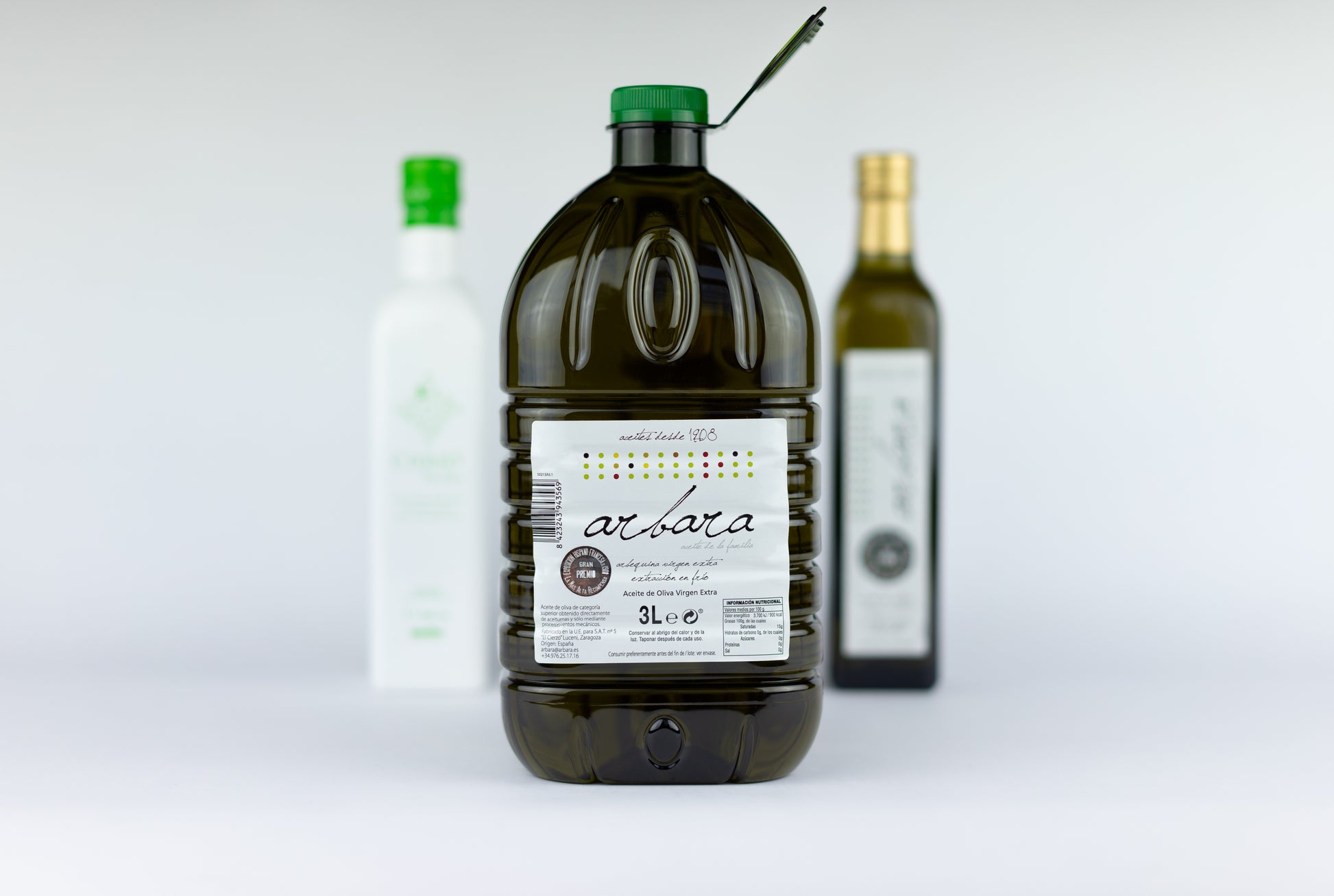 Primer plano de una rama de olivo con aceitunas verdes